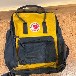 Fjallraven Kanken blue/yellow Classic
